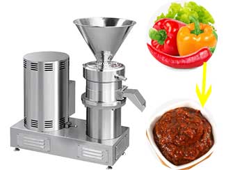 Chili Paste Grinding Machine |  Pepper Sauce Machine