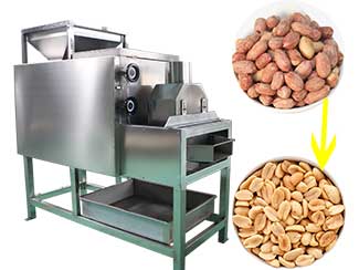 Peanut Half Cutting Machine