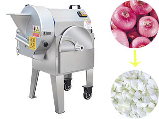 Factory Price Onion Cutter Fruit&Vegetable Root Cutting Machine