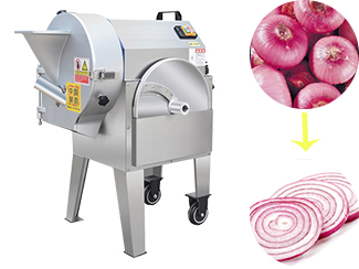 Onion Ring Cutter Machine  Onion Peeling & Slicing Machine