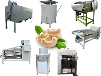 Cashew nut shelling production line  