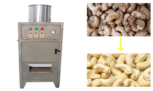 cashew nut peeling machine