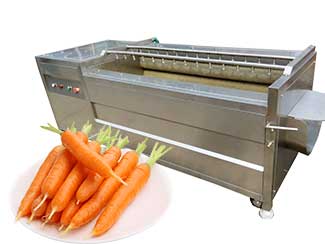 Carrot Washing Peeling Machine