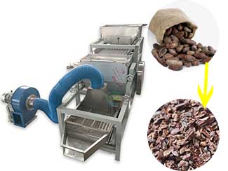 Automatic Cocoa Bean Peeling Machine