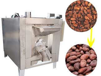 Cocoa Bean Roasting Machine