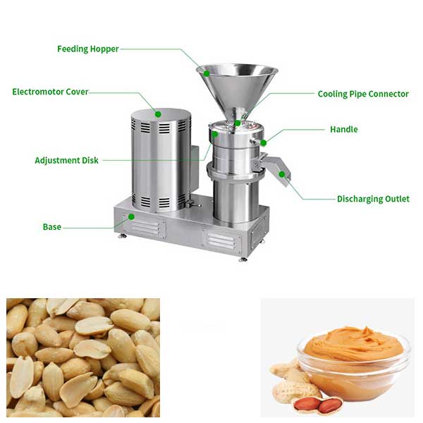 peanut butter grinding machine