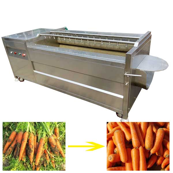 carrot washing machine