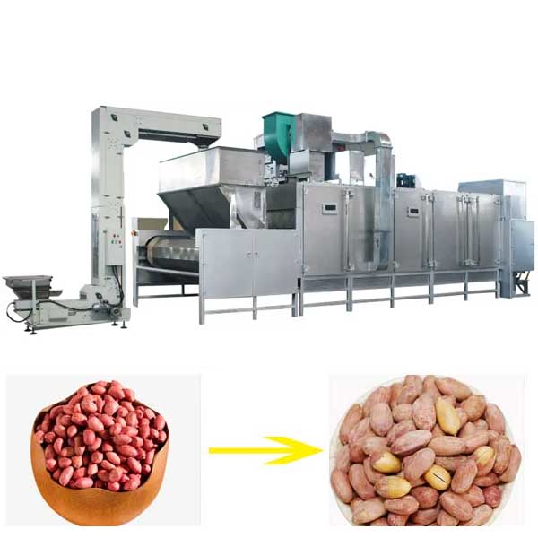 Continuous roasting machine