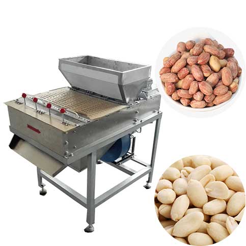 Peanut Peeling Machine for Peeling Roasted Peanut Kernels and Dry Groundnut  Kernels