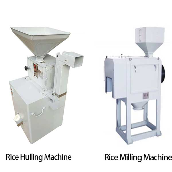 Difference between Rice Milling Machine and rice hulling machine