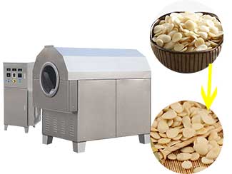 Electromagnetic Almond Roasting Machine
