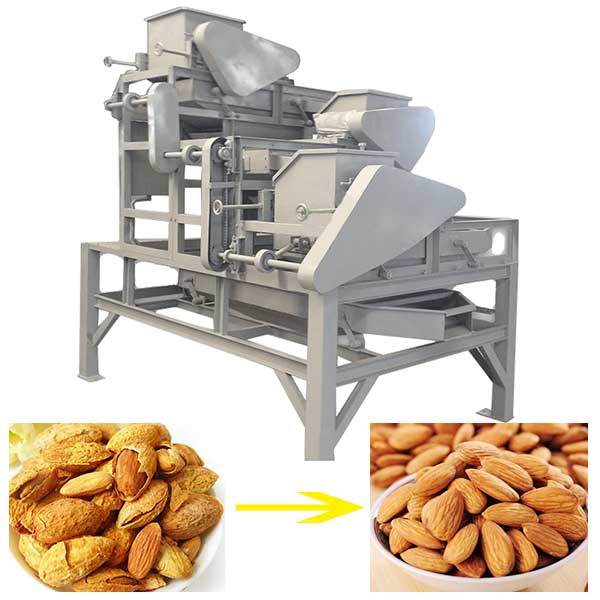 Badam Crusher Processing Machine