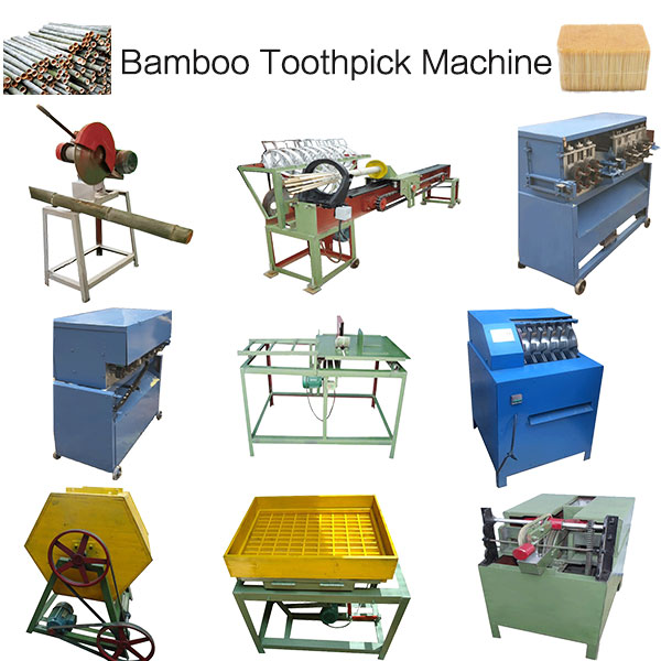 Bamboo Toothpicks Making Machine