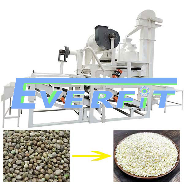 Hemp Seeds Dehulling Machine