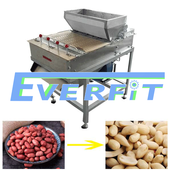 peanut dry peeling machine