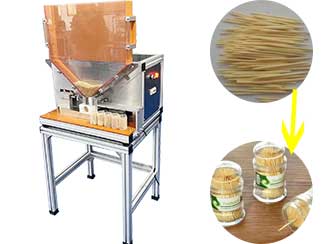 Automatic Toothpick Bottle Filling Machine