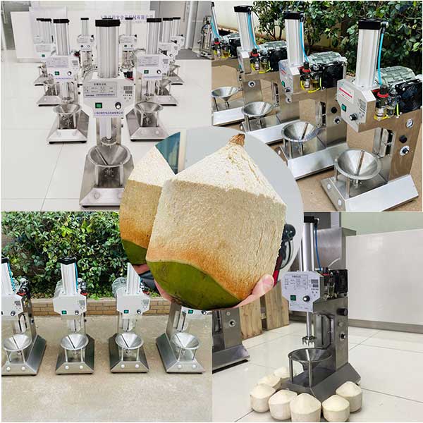 coconut peeling machine